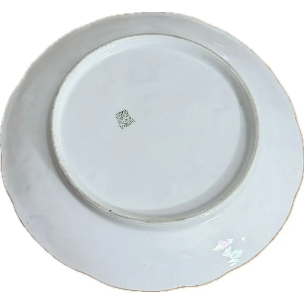 Vintage Weimar Porcelain Art Nouveau Lily of the Valley‎ Plate